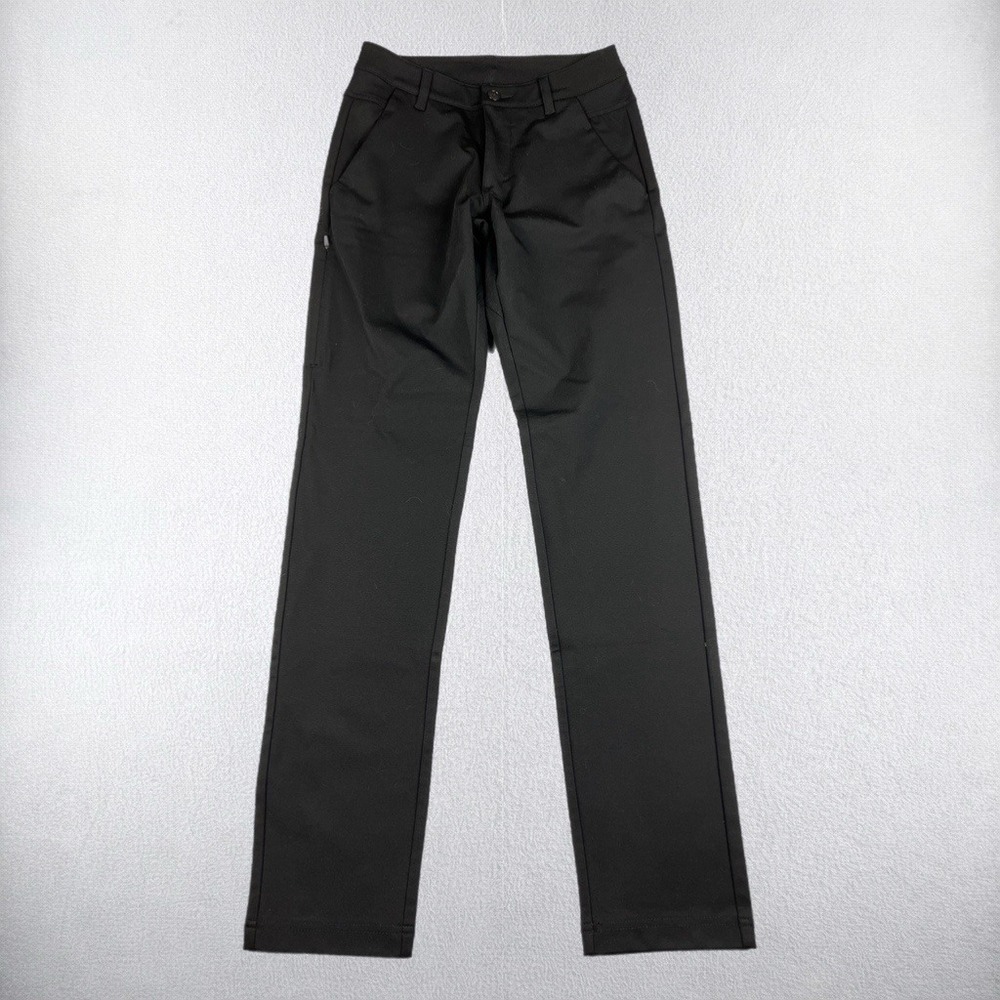 BYLT Everyday Pant 2.0 Mens 28 Tall Black Slim Fit Premium Basics Stretch